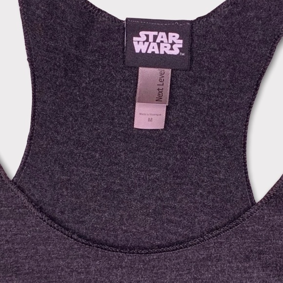 Star Wars (M) Join The Empire Girls Tank Top in Heathered Black Gray - Picture 7 of 7